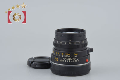 [Used] Leica Summicron-M 50mm f/2 E39 3rd Generation Black