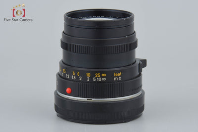 [Used] Leica Summicron-M 50mm f/2 E39 3rd Generation Black