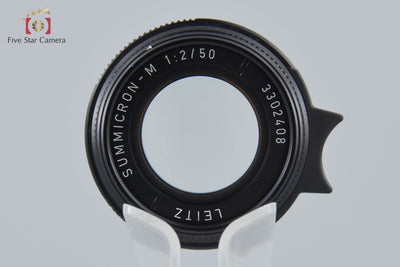 [Used] Leica Summicron-M 50mm f/2 E39 3rd Generation Black