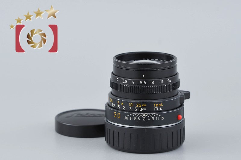 [Used] Leica Summicron-M 50mm f/2 E39 3rd Generation Black