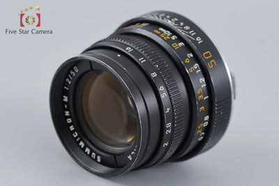 [Used] Leica Summicron-M 50mm f/2 E39 3rd Generation Black