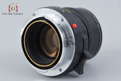 [Used] Leica Summicron-M 50mm f/2 E39 3rd Generation Black