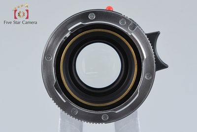 [Used] Leica Summicron-M 50mm f/2 E39 3rd Generation Black