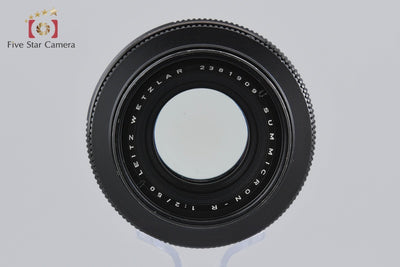 [Used] Leica SUMMICRON-R 50mm f/2 3-Cam