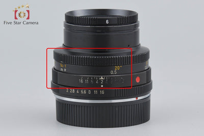 [Used] Leica SUMMICRON-R 50mm f/2 3-Cam