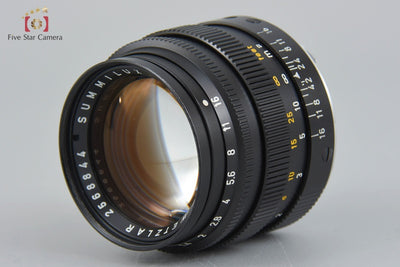 [Used] Leica SUMMILUX 50mm f/1.4 2nd Generation Leica M Mount