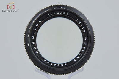 [Used] Leica SUMMILUX 50mm f/1.4 2nd Generation Leica M Mount
