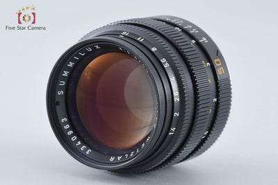 [Used] Leica SUMMILUX 50mm f/1.4 2nd Generation Leica M Mount