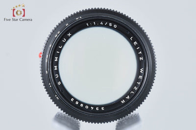 [Used] Leica SUMMILUX 50mm f/1.4 2nd Generation Leica M Mount