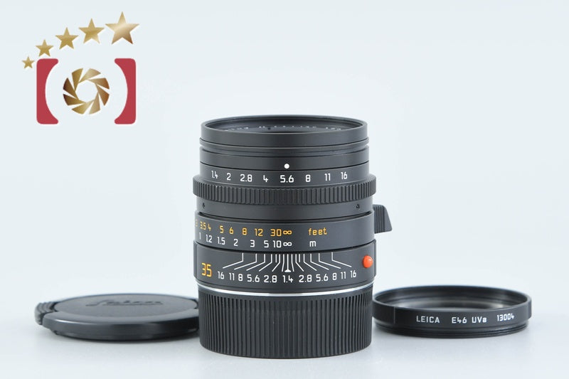【中古】Leica ライカ SUMMILUX-M 35mm f/1.4 ASPH. E46 ブラック