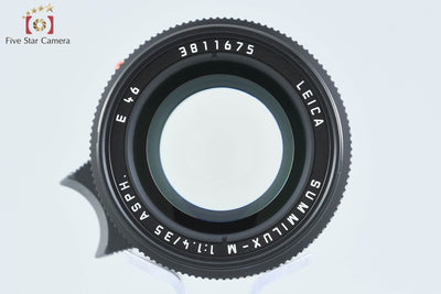 [Used] Leica SUMMILUX-M 35mm f/1.4 ASPH. E46 Black