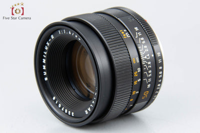 [Used] Leica SUMMILUX-R 50mm f/1.4 E55 11777 R Cam serviced in Dec. 2023