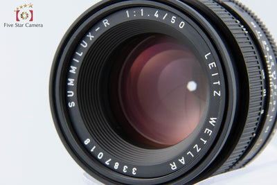 [Used] Leica SUMMILUX-R 50mm f/1.4 E55 11777 R Cam serviced in Dec. 2023