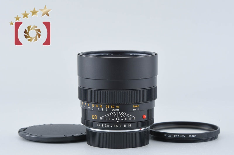 【Used】Leica SUMMILUX-R 80mm f/1.4 3-Cam