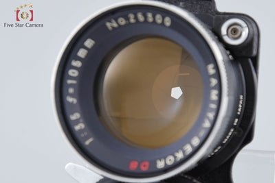 【中古】Mamiya マミヤ C330 Professional + SEKOR DS 105mm f/3.5 ブルードット