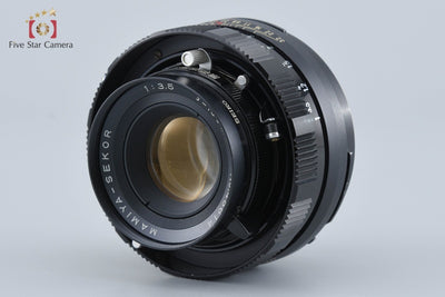 【中古】Mamiya マミヤ SEKOR 100mm f/3.5 プレス用