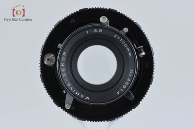 【中古】Mamiya マミヤ SEKOR 100mm f/3.5 プレス用