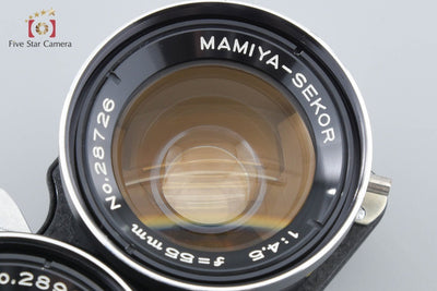 【中古】Mamiya マミヤ SEKOR 55mm f/4.5 二眼レフカメラ用レンズ