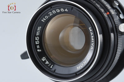 【中古】Mamiya マミヤ SEKOR 55mm f/4.5 二眼レフカメラ用レンズ