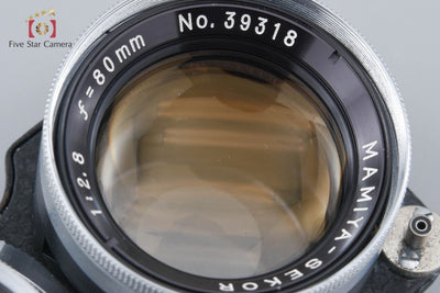 【中古】Mamiya マミヤ SEKOR 80mm f/2.8 C220 C330用