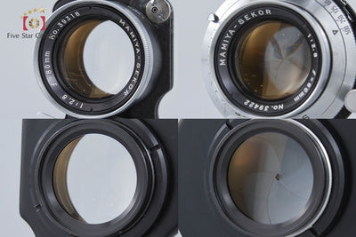 【中古】Mamiya マミヤ SEKOR 80mm f/2.8 C220 C330用