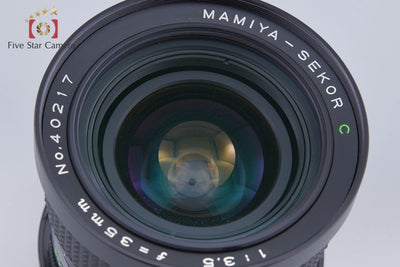 【中古】Mamiya マミヤ SEKOR C 35mm f/3.5 645用