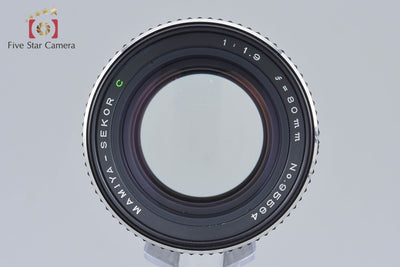 【中古】Mamiya マミヤ SEKOR C 80mm f/1.9