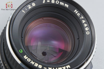 【中古】Mamiya マミヤ SEKOR C 80mm f/2.8