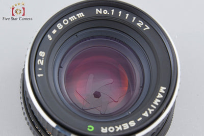 【中古】Mamiya マミヤ SEKOR C 80mm f/2.8 645用