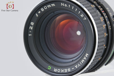 【中古】Mamiya マミヤ SEKOR C 80mm f/2.8 645用