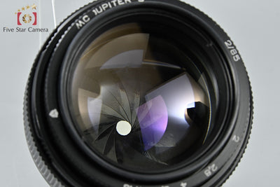 MC JUPITER-9 Jupiter 85mm f/2 Black M42