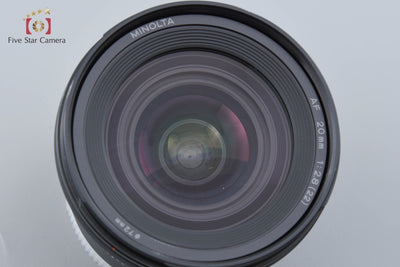 [Used] MINOLTA AF 20mm f/2.8 New