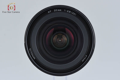 [Used] MINOLTA AF 20mm f/2.8 New