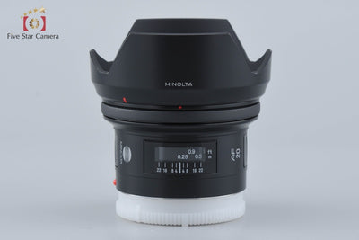 [Used] MINOLTA AF 20mm f/2.8 New