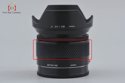 Used] MINOLTA AF 24mm f/2.8