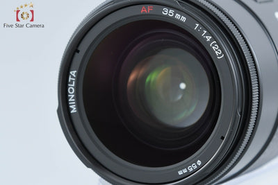 [Used] MINOLTA AF 35mm f/1.4 Old Type