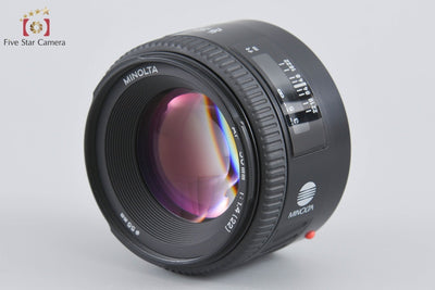 [Used] MINOLTA AF 50mm f/1.4 New