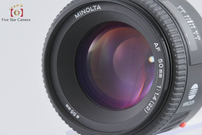 [Used] MINOLTA AF 50mm f/1.4 New
