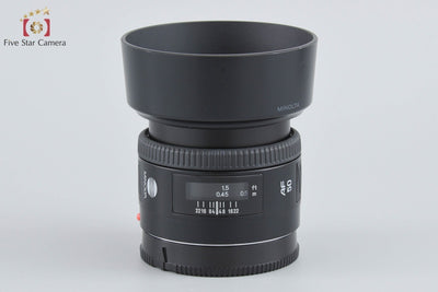[Used] MINOLTA AF 50mm f/1.4 New
