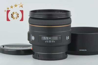 [Used] MINOLTA AF 85mm f/1.4 G