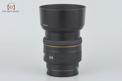 [Used] MINOLTA AF 85mm f/1.4 G