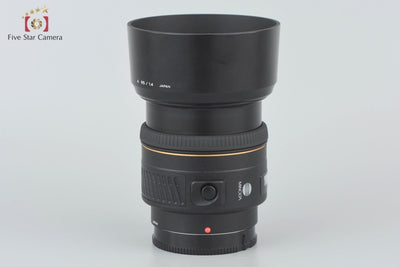 [Used] MINOLTA AF 85mm f/1.4 G