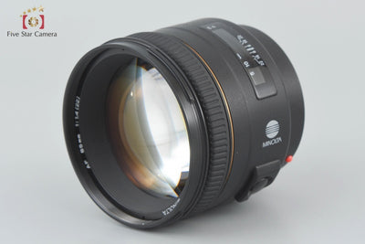 [Used] MINOLTA AF 85mm f/1.4 G