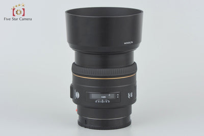 [Used] MINOLTA AF 85mm f/1.4 G
