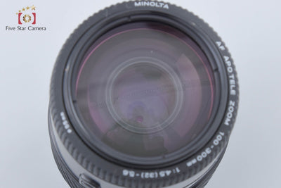Used] MINOLTA AF APO TELE ZOOM 100-300mm f/4.5-5.6