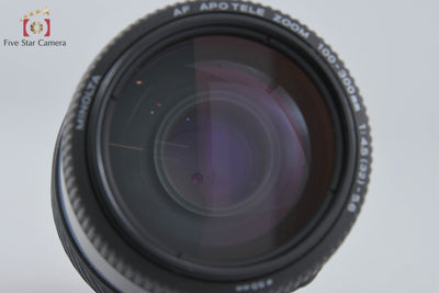 [Used] MINOLTA AF APO TELE ZOOM 100-300mm f/4.5-5.6