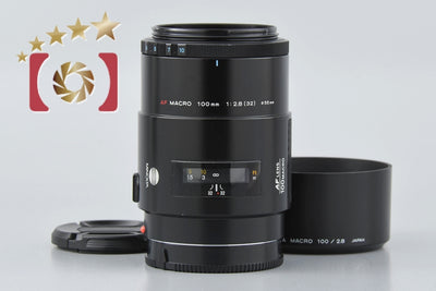 [Used] MINOLTA AF MACRO 100mm f/2.8 Old Type