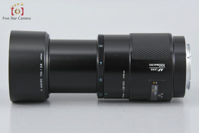 [Used] MINOLTA AF MACRO 100mm f/2.8 Old Type