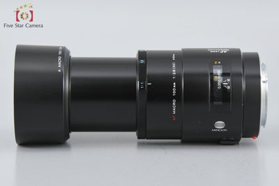 [Used] MINOLTA AF MACRO 100mm f/2.8 Old Type