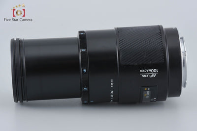 [Used] MINOLTA AF MACRO 100mm f/2.8 Old Type